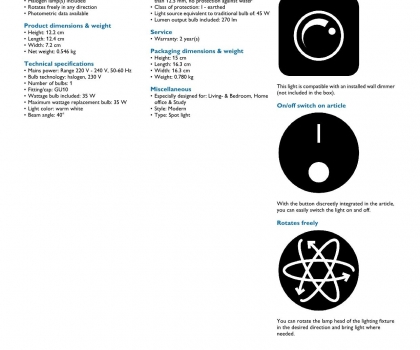 Купить Настенный светильник Philips 57990/48/16