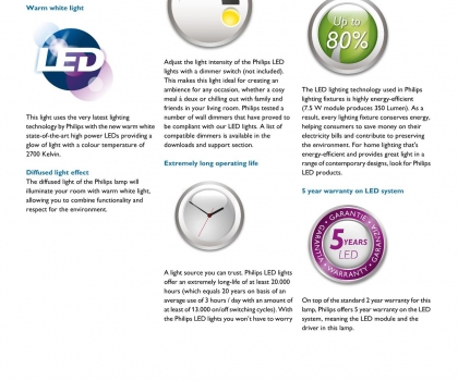 Купить Настенный светильник Philips 33610/17/16