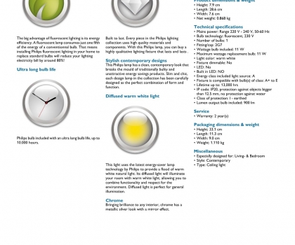 Купить Настенный светильник Philips 30423/11/16