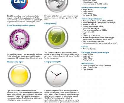 Купить Настенный светильник Philips 56242/48/16