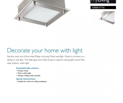 Купить Настенный светильник Philips 33006/17/16