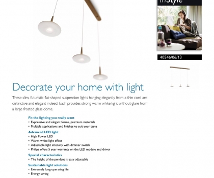 Купить Люстра Philips 40546/06/13