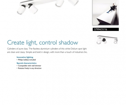 Купить Светильник потолочный Philips 57994/31/16
