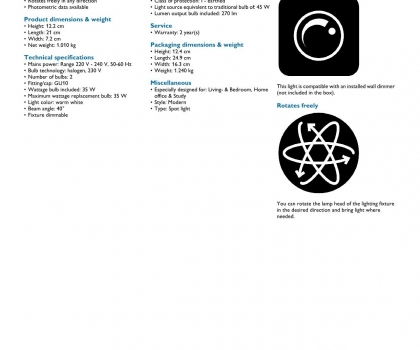 Купить Светильник потолочный Philips 57992/48/16