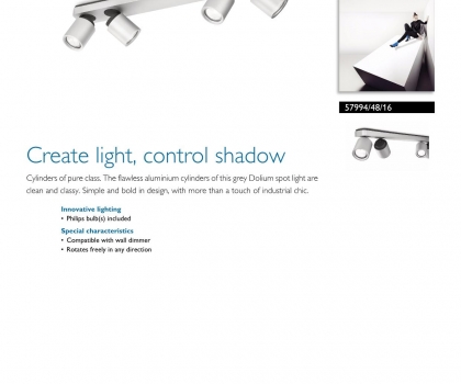 Купить Светильник потолочный Philips 57994/48/16