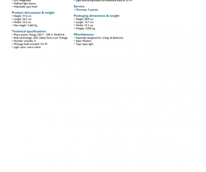 Купить Светильник потолочный Philips 53154/48/16