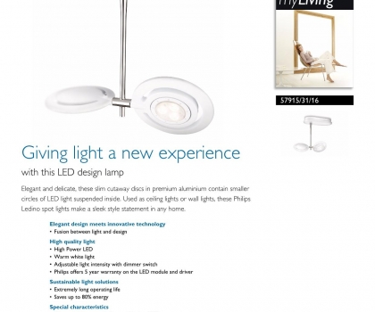 Купить Светильник потолочный Philips 57915/31/16