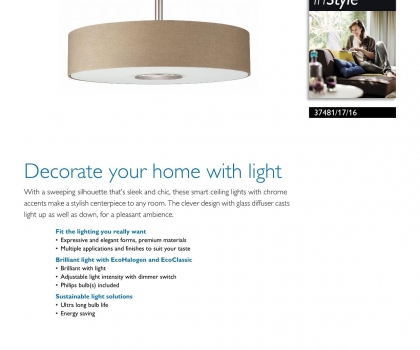 Купить Люстра Philips 37481/17/16