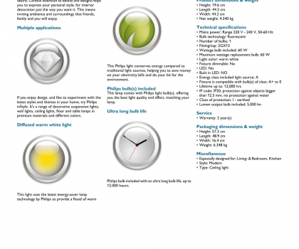 Купить Люстра Philips 30206/30/16