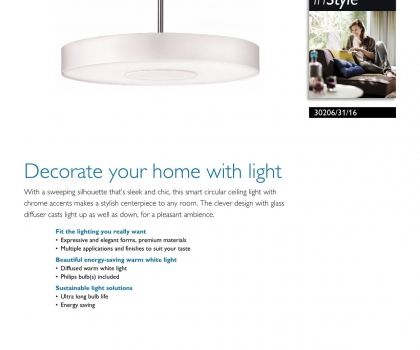 Купить Люстра Philips 30206/31/16
