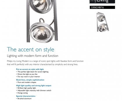 Купить Светильник потолочный Philips 53062/48/16