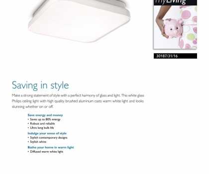 Купить Светильник потолочный Philips 30187/31/16