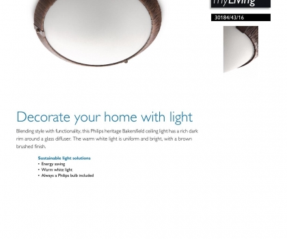 Купить Светильник потолочный Philips 30184/43/16