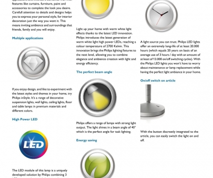 Купить Офисная настольная лампа Philips 69075/87/16