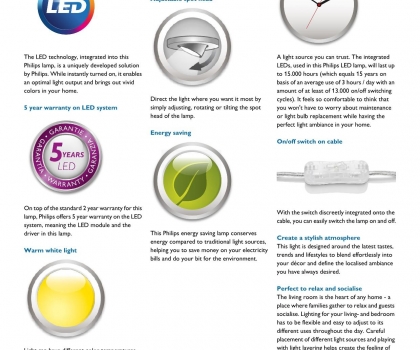 Купить Офисная настольная лампа Philips 53231/99/16