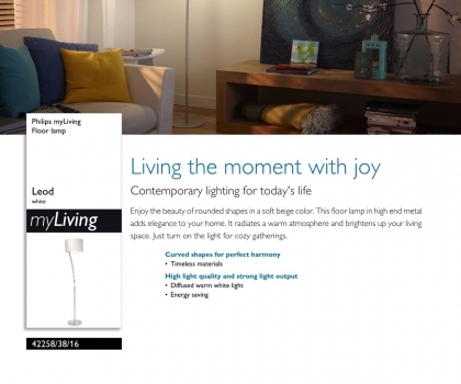 Купить Торшер Philips 42258/38/16
