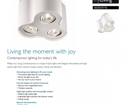 Купить Точечный светильник Philips 56333/31/16