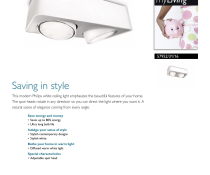 Купить Точечный светильник Philips 57952/31/16