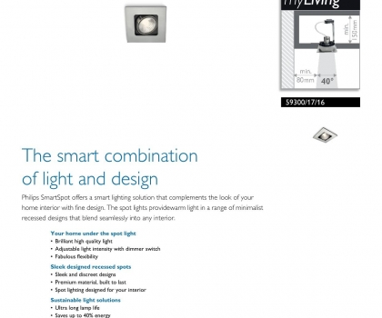 Купить Точечный светильник Philips 59300/17/16