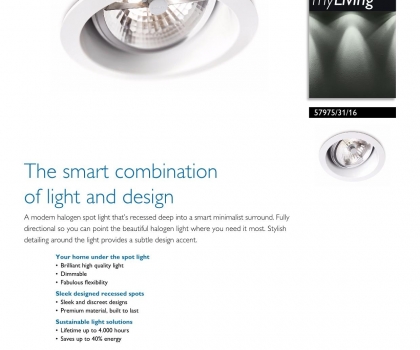 Купить Точечный светильник Philips 57975/31/16