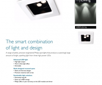 Купить Точечный светильник Philips 57971/31/16