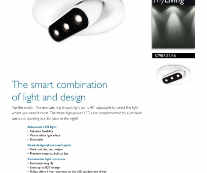 Купить Точечный светильник Philips 57987/31/16