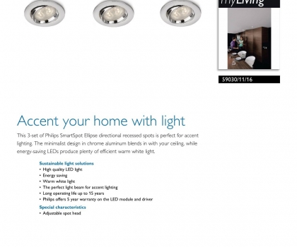 Купить Точечный светильник Philips 59030/11/16