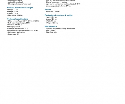 Купить Спот Philips 53132/48/16