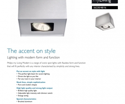 Купить Точечный светильник Philips 56230/48/16