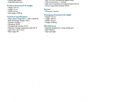 Купить Спот Philips 53090/48/16