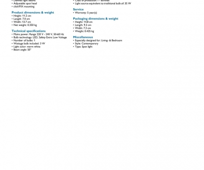 Купить Спот Philips 53270/31/16