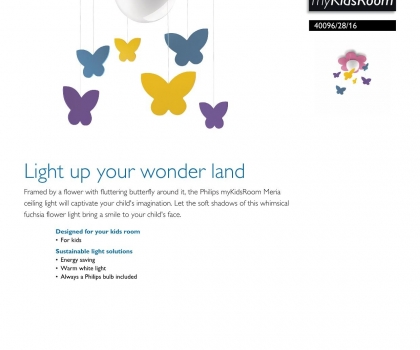 Купить Детская люстра Philips 40096/28/16