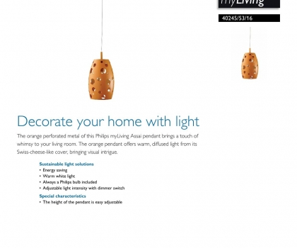 Купить Детская люстра Philips 40245/53/16