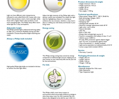 Купить Детская люстра Philips 78621/55/16