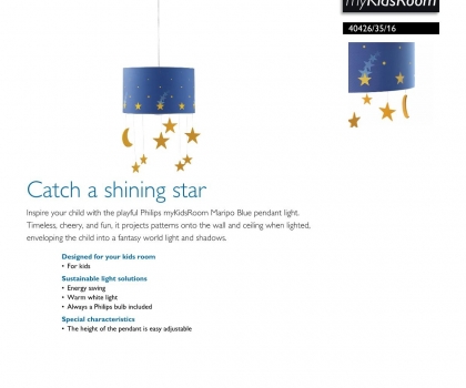 Купить Детская люстра Philips 40426/35/16