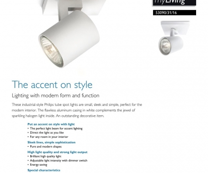 Купить Настенный светильник Philips 53090/31/16