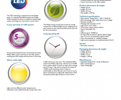 Купить Светильник потолочный Philips 30943/17/16