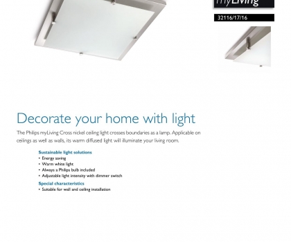 Купить Светильник потолочный Philips 32116/17/16