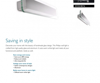 Купить Настенный светильник Philips 34103/48/16