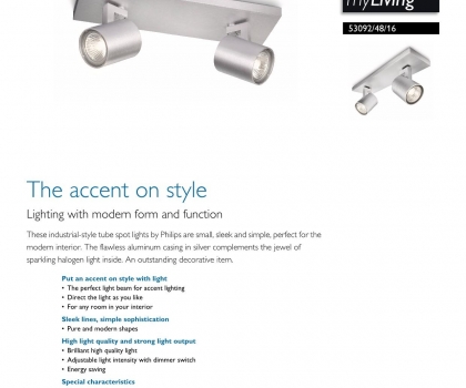 Купить Настенный светильник Philips 53092/48/16