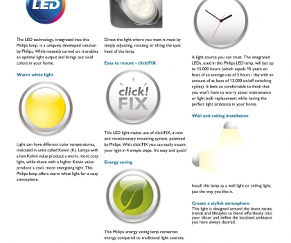 Купить Светильник потолочный Philips 53202/48/16