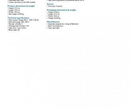 Купить Светильник потолочный Philips 53233/35/16