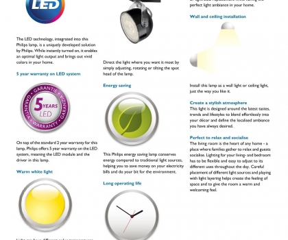 Купить Светильник потолочный Philips 53234/30/16