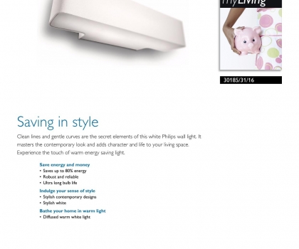 Купить Настенный светильник Philips 30185/31/16