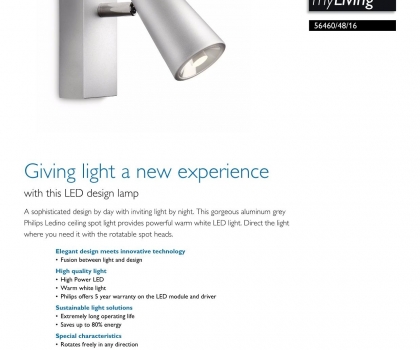 Купить Настенный светильник Philips 56460/48/16