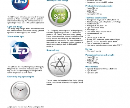 Купить Настенный светильник Philips 56460/48/16