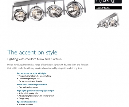 Купить Светильник потолочный Philips 53064/48/16