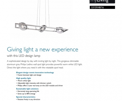 Купить Люстра Philips 53159/48/16