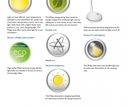 Купить Офисная настольная лампа Philips 69225/31/16