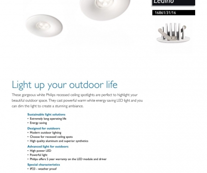 Купить Точечный светильник Philips 16861/31/16